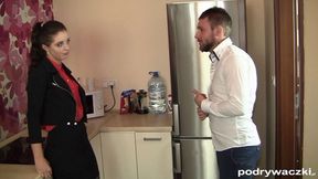 XES.PL featuring girlie's polska brunetka sex