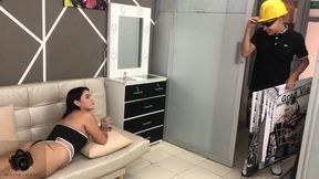 Being Unfaithful To My Husband With His Employee - Porn In Spanish - Melanie Caceres