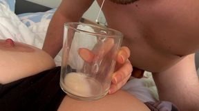 breastfeeding a bearded guy