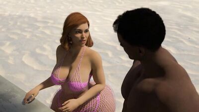 Mrs. Keagan cheats on her husband with a big black cock on vacation