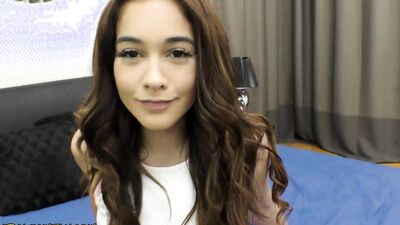 BIG ASS LATINA STEP SIS Ginebra Bellucci Fucks Stepbrother’s Coach in Front of Him – Immoral