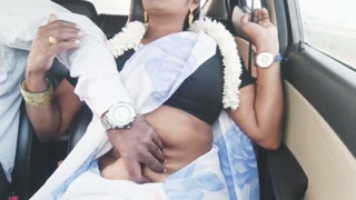E 2, P 1, car sex sexy saree aunty son in law romantic telugu dirty talks, వదిన మరిది దెంగులాట