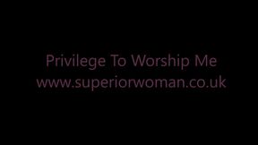 Privilege To Worship Me HD