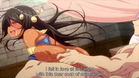 Flat Chested Guardian Knight Elfina Has Fallen 2 - Petite elves in hentai threesome