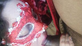 Enjoying Oral Sex, Licking, Sucking and Deep Throating.