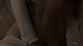 PUSSY RUB IN MY WHITE FISHNETS