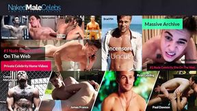 Celeb Adonis shows off his stunning nude body and has steamy sex scenes