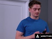 HETEROFLEXIBLE - Jealous Stepbro Trevor Brooks Begs Julian Brady & His Jock BF Jay Tee For THREESOME