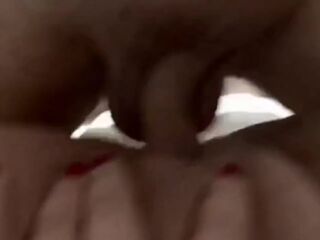 Thai Lady Creampie, load of cum inside me .