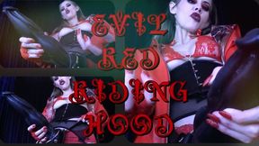 Evil Red Riding Hood - Cosplay Femdom Role Reversal by Goddess Kyaa - 720p MP4