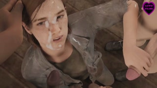 LewdFilms - Ellie can't pay for her food (The last of us 2) 3D Animated movie - Trailer
