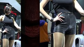 Dancing China Girl Leather HotPants 002