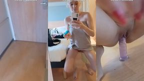 partie 1: l’attente d’un fan soumis avec ma copine @oletsha, deux belle ...