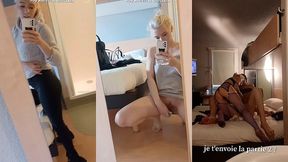 partie 1: l’attente d’un fan soumis avec ma copine @oletsha, deux belle ...