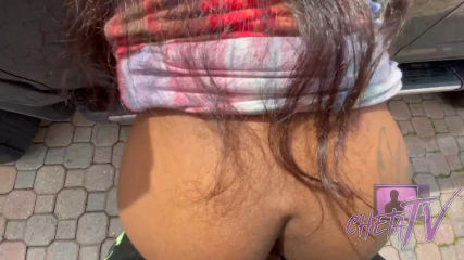 Ebony Slut Cheats on Bf