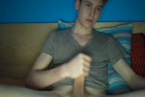 German sleazy teen Jizzes On web cam,yam-sized 10-Pounder,kinky backside-nail