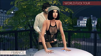 Sims 4. World Fuck Tour - France (Full Version)