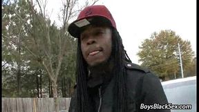 Blacks On Boys - Interracial Hardcore Gay Porn Movie 07