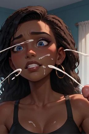 Ebony Squirting Queen's Bedroom Orgasm: Steamy Dark-hued XXX Porn!