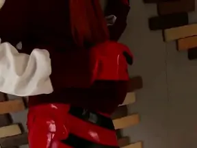 Sizzling Hottie in Leather Pants Facesits Him Before Riding Hard