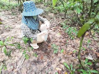 Thai beauties are bragging about picking mushrooms anyway... Thai Audio 4K