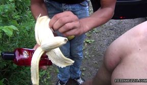 Ass Eating Banana