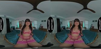 Summer Col's POV Pleasure Experience in Up Close VR with Dante Colle
