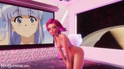 AI Sex Robot Cums on Webcam - Kira Supreme