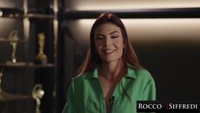 ROCCO SIFFREDI - Artsy Babe Peachlollypop Gets Her Ass Fucked By Bosse's MASSIVE Cock