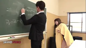 Japanese student craves deep cock in raw roleplay