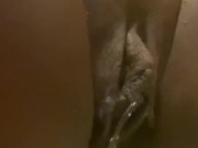 Dildo fucking squirt