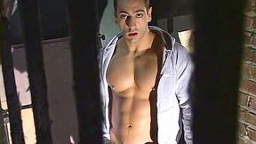 Hunky David Chelsea Shows Off His Abs And Wanks Solo