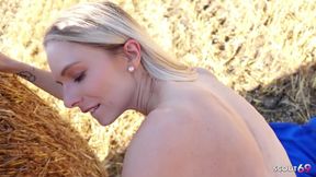 Skinny German Beauty Vivi Vallentine at Risky Outside POV Sex with Stranger