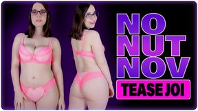 No Nut November Tease JOI