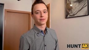 HUNT4K. Redhead wants cock so BFs buddy has one to offer her