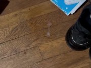 First huge cumshot of 2023! Rare solo cumshot full video on onlyfans and jff