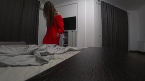 Cheating for debt. Husband pays with his wife'_s friend. Real