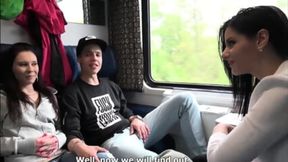 I crave more: Czech trains rocking, couples swapping raw sex, Alex Black's desires unbound