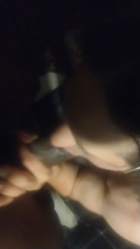 Michelle sucks cock again