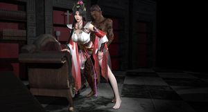 3D Big Boobs Cosplay Model Got Fucked so Hard by Big Black Cock