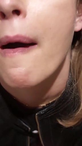 Memorable moment from &quot;I met her while shopping, she gives me a blowjob in a public restroom and she swallows a huge load&quot;