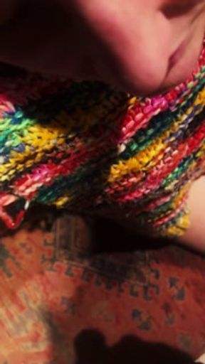 Girl begs for cum and piss fuck