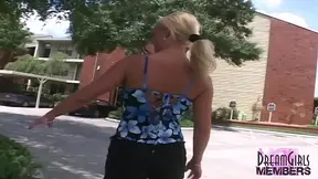 Incredible Blonde In This Awesome Public Flashing Video