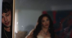 Shemale stepmom caught stepson jerking off