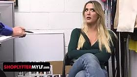 Rusty nails gets stripped down & fucked hard in the backroom for a deep, thorough search of her tight holes