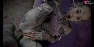 Purple Room Deepthroat Facefuck & Anal