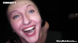 GloryholeSecrets - Hottest December Cumshots - Hot Babes Slurping Cum At The Gloryhole