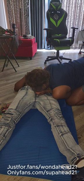 Fitness Throat Message with Happy Ending!! ‍️