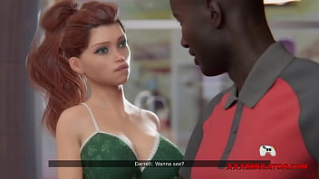 Wifey takes big cock from shoe salesman in front of hubby