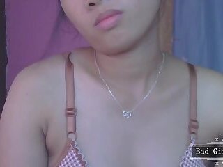 Curvy very pretty asian big boobs teen on cam